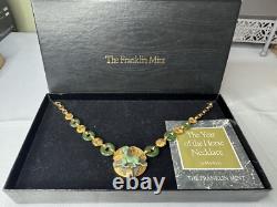 Vntg 1989 Gold Plated Sterling Silver Franklin Mint Year Of Horse Necklace-CIB