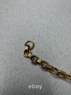 Vntg 1989 Gold Plated Sterling Silver Franklin Mint Year Of Horse Necklace-CIB