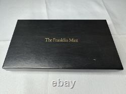 Vntg 1989 Gold Plated Sterling Silver Franklin Mint Year Of Horse Necklace-CIB