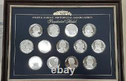 White House Historical Assoc 38 Pc Sterling Silver Presidential Medals Set