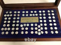 White House Historical Society Sterling Silver Mini Coin Presidents Collection