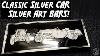 Yard Sale Pickup Classic Car Silver Art Bars