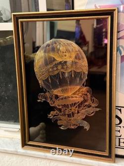 Yves Beaujard for Franklin Mint etching on sterling silver with 24k gold accents