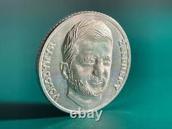 Zelensky sterling silver commemorative coin, Zelenskyhigh relief portrait coin